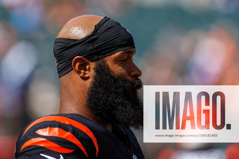 Oct 4, 2026; Cincinnati, OH, USA; Cincinnati Bengals running back Samaje Perine (34) during NFL, American Football Herren, USA game action against the Jacksonville Jaguars at Paycor Stadium. Mandatory Credit: -Cal Media - ZUMAc04_ 20261004_zma_c04_472