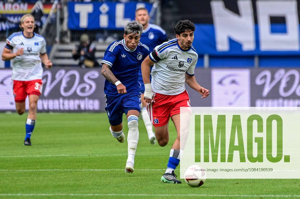 Martin Adeline HSV Maher Carrizo Copenhagen Germany, Hamburg, Volksparkstadion, soccer, Bundesliga 1, friendly, Hamburger SV FC Copenhagen