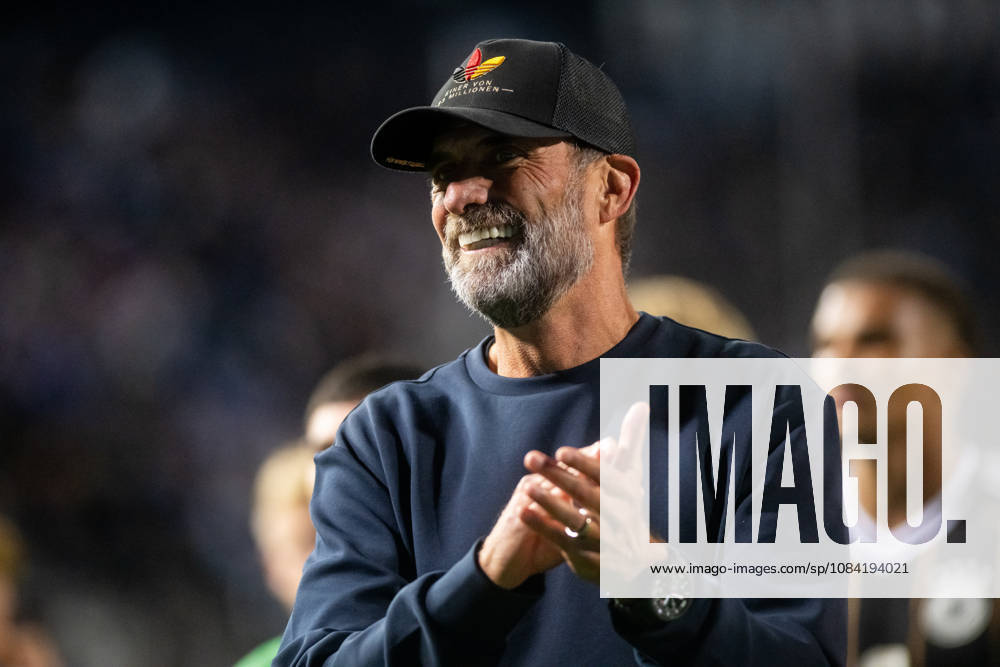 Jurgen Klopp seen during UEFA Nations League Division A game between National Teams of Greece and Germany (Jacek Prondzynski Ball Raw Images) Thessaloniki Greece, Thessaloniki Greece