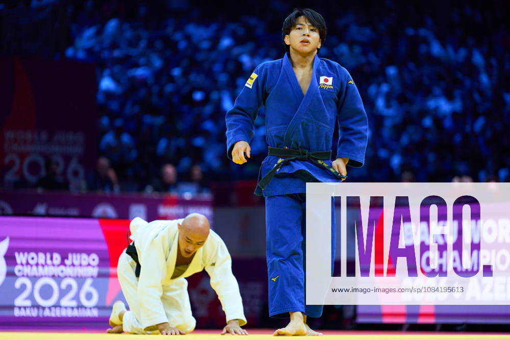 Takeshi Takeoka (JPN), OCTOBER 5, 2026 -Judo : World Judo Championships BAKU2026 Mens -66kg3rd place match at National Gymnastics Arena in Baku, Azerbaijan. Noxthirdxpartyxsales aflo_353536761 KenxAsakurax