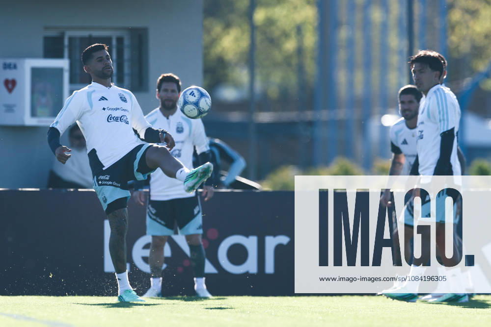 Argentina’s forward Lionel Messi takes part in a training session at the AFA (Argentine Football Association) training center in Ezeiza, Buenos Aires Province, on October 5, 2026, ahead of the upcoming friendly soccer matches against the Benin national team. Lionel Messi took part in the final training session of his professional career with the Argentine national team before his farewell match. Photo by Alejandro Pagni PHOTOxPHOTO