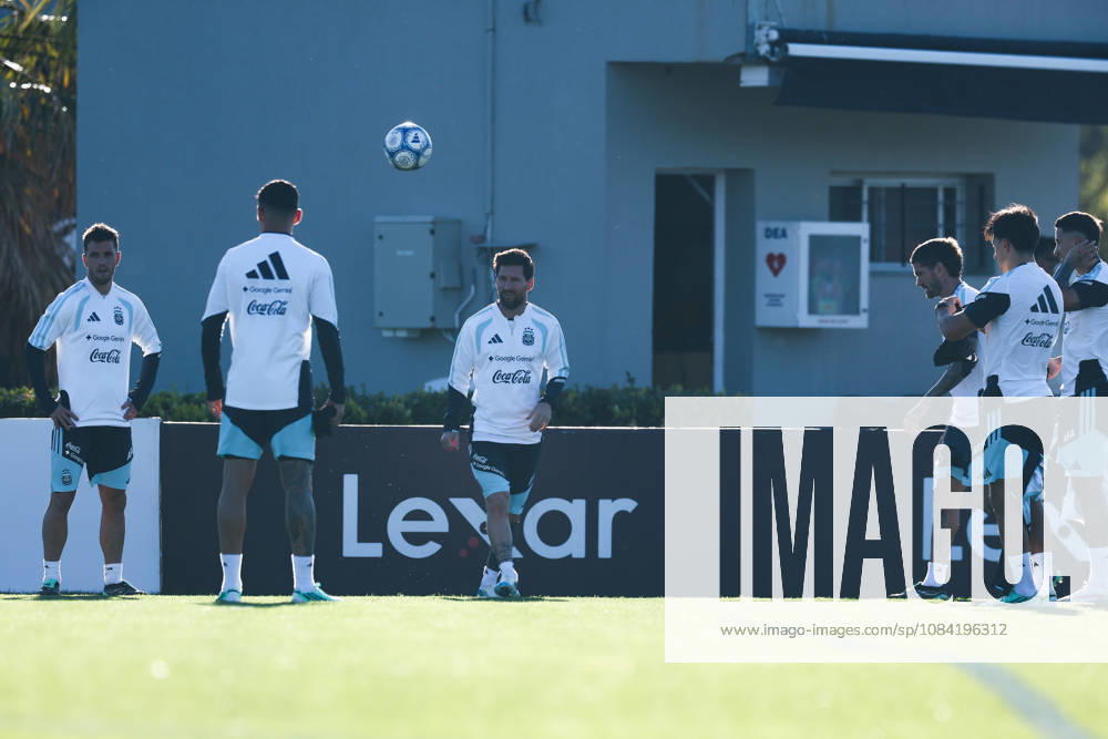 Argentina’s forward Lionel Messi takes part in a training session at the AFA (Argentine Football Association) training center in Ezeiza, Buenos Aires Province, on October 5, 2026, ahead of the upcoming friendly soccer matches against the Benin national team. Lionel Messi took part in the final training session of his professional career with the Argentine national team before his farewell match. Photo by Alejandro Pagni PHOTOxPHOTO