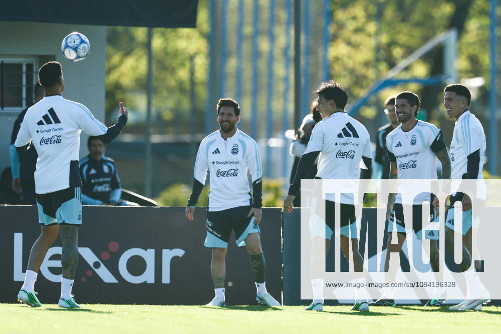 Argentina’s forward Lionel Messi takes part in a training session at the AFA (Argentine Football Association) training center in Ezeiza, Buenos Aires Province, on October 5, 2026, ahead of the upcoming friendly soccer matches against the Benin national team. Lionel Messi took part in the final training session of his professional career with the Argentine national team before his farewell match. Photo by Alejandro Pagni PHOTOxPHOTO