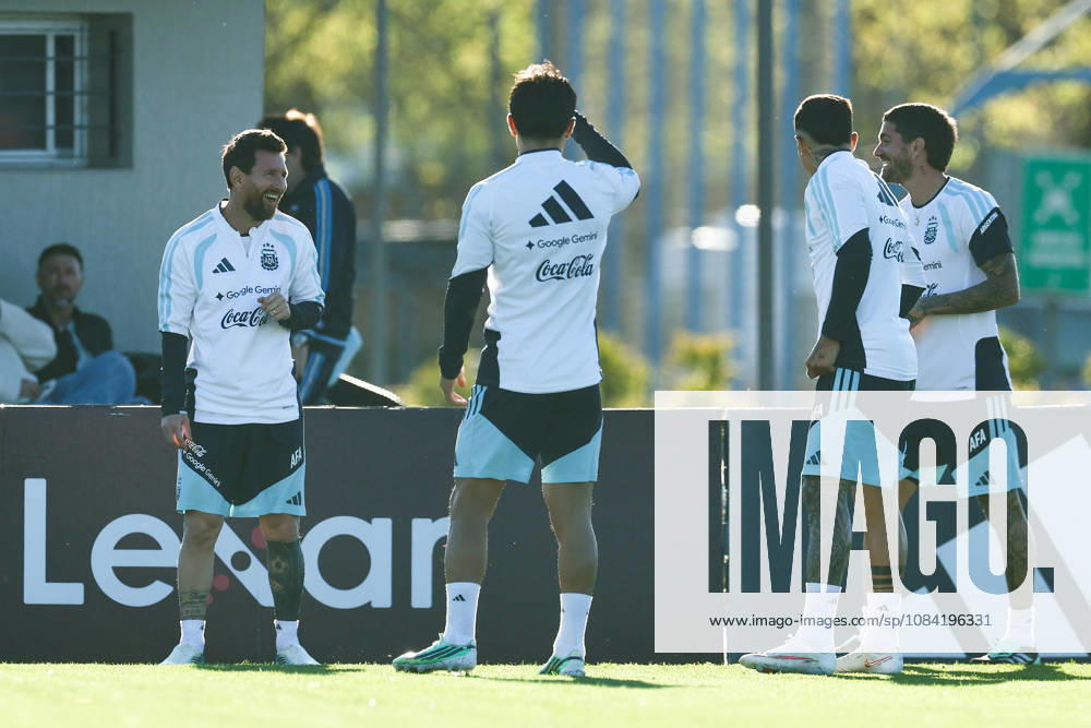 Argentina’s forward Lionel Messi takes part in a training session at the AFA (Argentine Football Association) training center in Ezeiza, Buenos Aires Province, on October 5, 2026, ahead of the upcoming friendly soccer matches against the Benin national team. Lionel Messi took part in the final training session of his professional career with the Argentine national team before his farewell match. Photo by Alejandro Pagni PHOTOxPHOTO