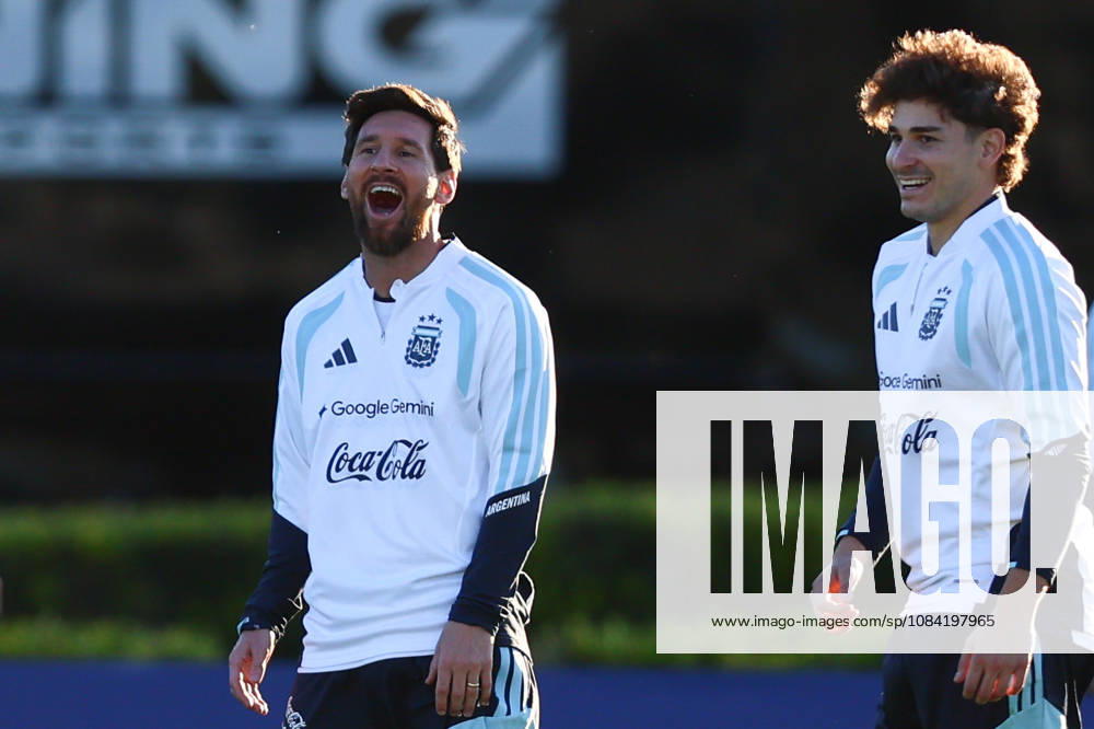Argentina Training Session Argentina s Lionel Messi attends a training session at the Argentine Football Association (AFA) training complex in Ezeiza, on the outskirts of Buenos Aires, Argentina, on October 5, 2026, ahead of his final appearance for the national team, Nationalteam in a friendly against Benin. Buenos Aires Argentina
