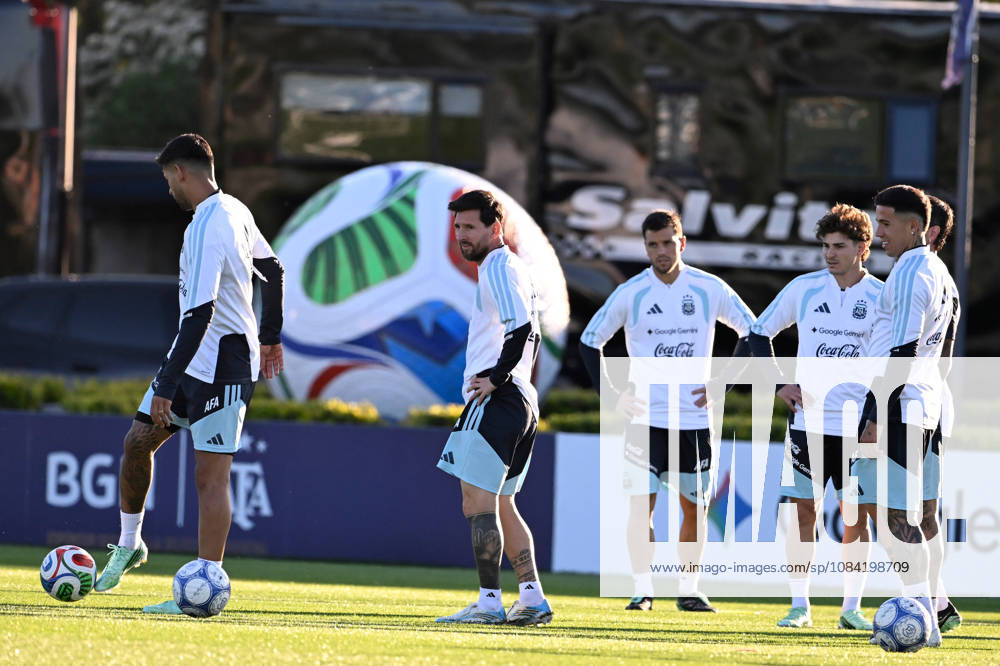 Lionel Messi of Argentina national team, Nationalteam at Training Camp on October 5, 2026 in Buenos Aires, Argentina. Argentina will face Benin tomorrow in an International Friendly, Länderspiel, Nationalmannschaft match at the Estadio Monumental, marking Messi s final farewell appearance for the national team. Photo by SFSI Lionel Messi of Argentina national team last training