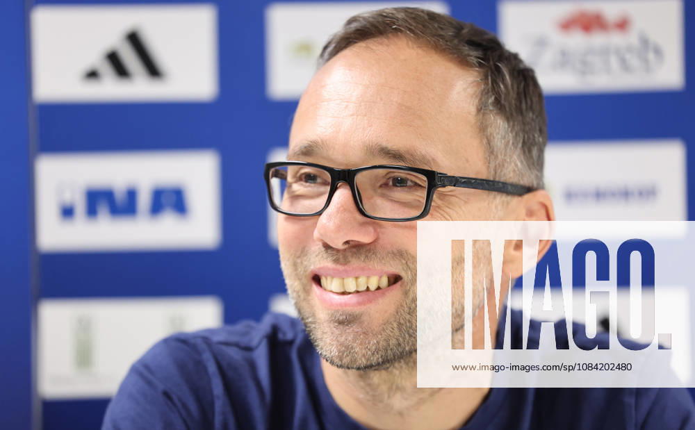 Press conference, PK, Pressekonferenz of HC Zagreb HC Zagreb s head coach Hrvoje Horvat speaks on a press conference on October 06, 2026 in Zagreb, Croatia ahead of the EHF Champions League match between HC Zagreb and Aalborg Handbold. MarkoxPrpic PIXSELL