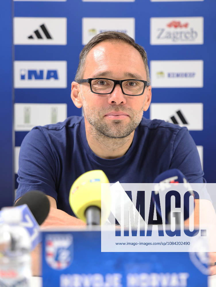 Press conference, PK, Pressekonferenz of HC Zagreb HC Zagreb s head coach Hrvoje Horvat speaks on a press conference on October 06, 2026 in Zagreb, Croatia ahead of the EHF Champions League match between HC Zagreb and Aalborg Handbold. MarkoxPrpic PIXSELL