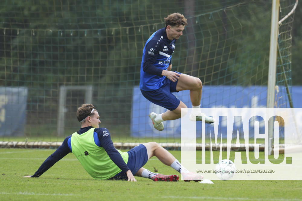 German Soccer, Training Session, 3rd Division, 2026–2027 Season, NVB Campus, SV Meppen, Tuesday, October 6, 2026, morning practice: Moritz Heyer as a guest player at the Meppen training session of the 3rd Division club with Richard Meier, SV Meppen, 13