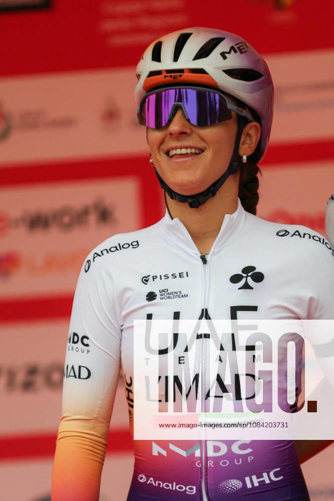 CYCLING - Road cycling, Rad, Radsport, Strasse - Tre Valli Varesine Photo by IPA ABACAPRESS.COM89363606 - Eleonora Gasparrini during the Tre Valli Varesine, a road cycling race in Varese, Italy, on October 6, 2026 Varese Italy