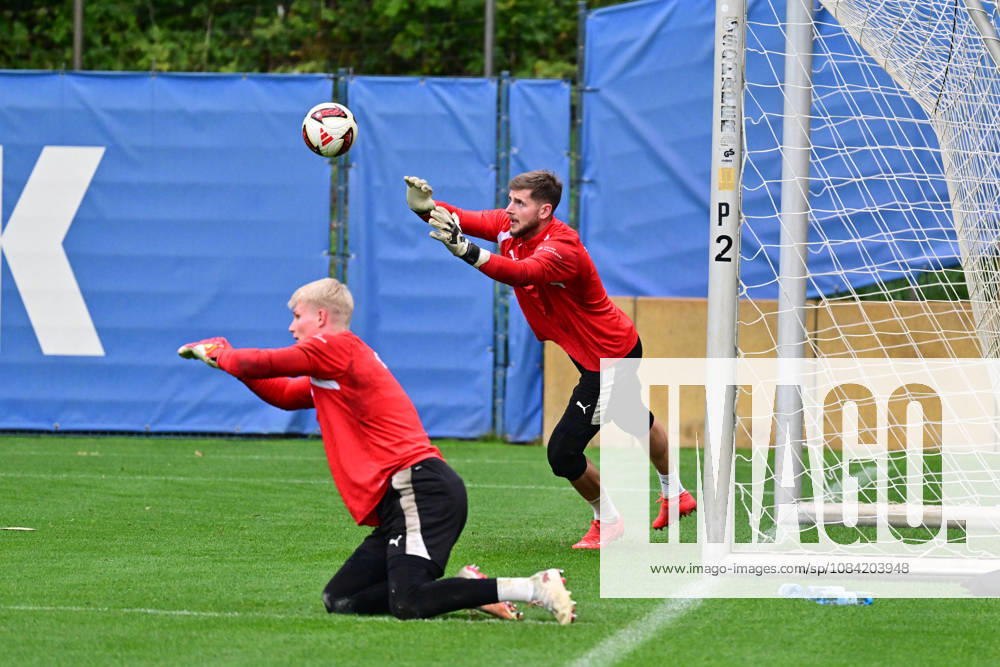 Soccer, Men s, 2nd Division Bundesliga, 2026–2027 Season, Holstein Kiel Practice, KSV Goalkeeper Timon Weiner, Kiel, near Holstein Stadium in Projensdorf, Training Center, Northern Schleswig-Holstein, Germany