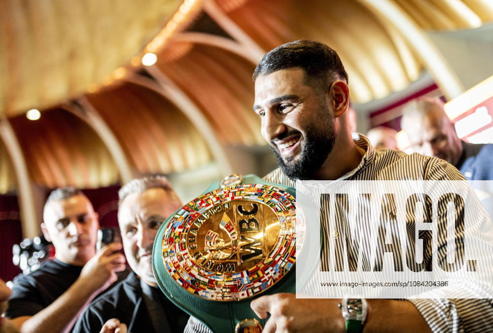 Düsseldorf, Germany, Oct. 6, 2026: Agit Kabayel Holds Press Conference with World Championship Belt—Agit Kabayel (GER) vs. Nelson Hysa (ALB)