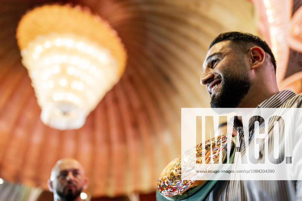 Düsseldorf, Germany, Oct. 6, 2026: Agit Kabayel Holds Press Conference with World Championship Belt—Agit Kabayel (GER) vs. Nelson Hysa (ALB)