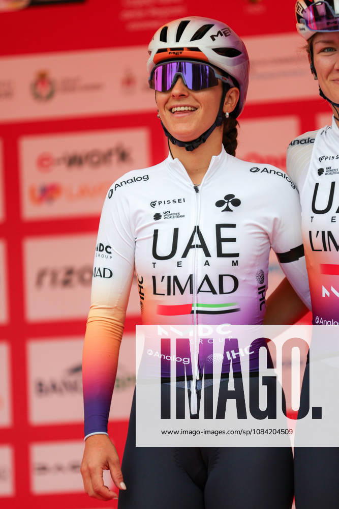 Eleonora Gasparrini Of Italy Winner Of The Tre Valli Varesine Women s Race 2026 Eleonora Gasparrini of Italy, winner of the Tre Valli Varesine Women s race, in Busto Arsizio, Italy, on October 6, 2026. Busto Arsizio Italy