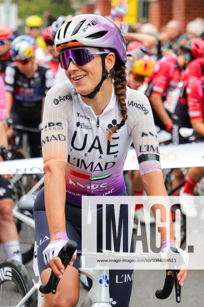 Eleonora Gasparrini Of Italy Winner Of The Tre Valli Varesine Women s Race 2026 Eleonora Gasparrini of Italy, winner of the Tre Valli Varesine Women s race, in Busto Arsizio, Italy, on October 6, 2026. Busto Arsizio Italy