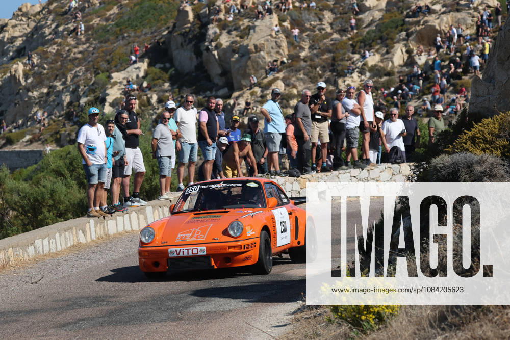 26eme Tour de Corse Historique 2026 - Corsica Competitors race during the first stage of the 26eme Tour de Corse Historique 2026 on the ES 01 Notre Dame de la Serra special stage in Calvi, Corsica, France on October 6, 2026. Photo by Shootpix ABACAPRESS.COM Calvi Corsica France