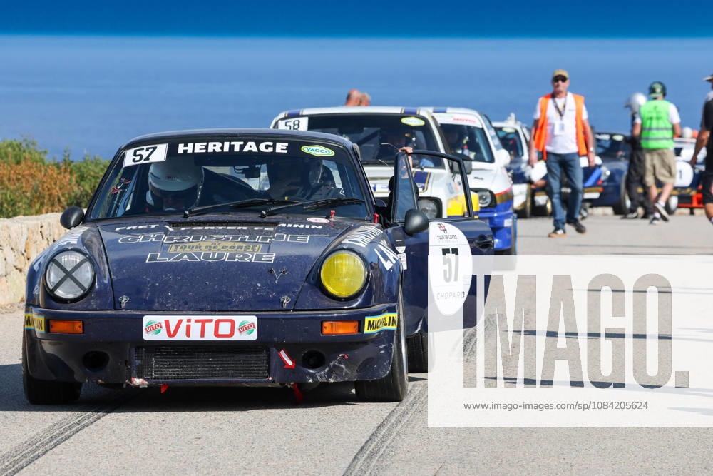 26eme Tour de Corse Historique 2026 - Corsica Competitors race during the first stage of the 26eme Tour de Corse Historique 2026 on the ES 01 Notre Dame de la Serra special stage in Calvi, Corsica, France on October 6, 2026. Photo by Shootpix ABACAPRESS.COM Calvi Corsica France