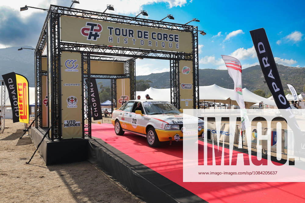 26eme Tour de Corse Historique 2026 - Corsica The 26eme Tour de Corse Historique 2026 begins with the departure ceremony in Calvi, Corsica, France on October 6, 2026. Photo by Shootpix ABACAPRESS.COM Calvi Corsica France