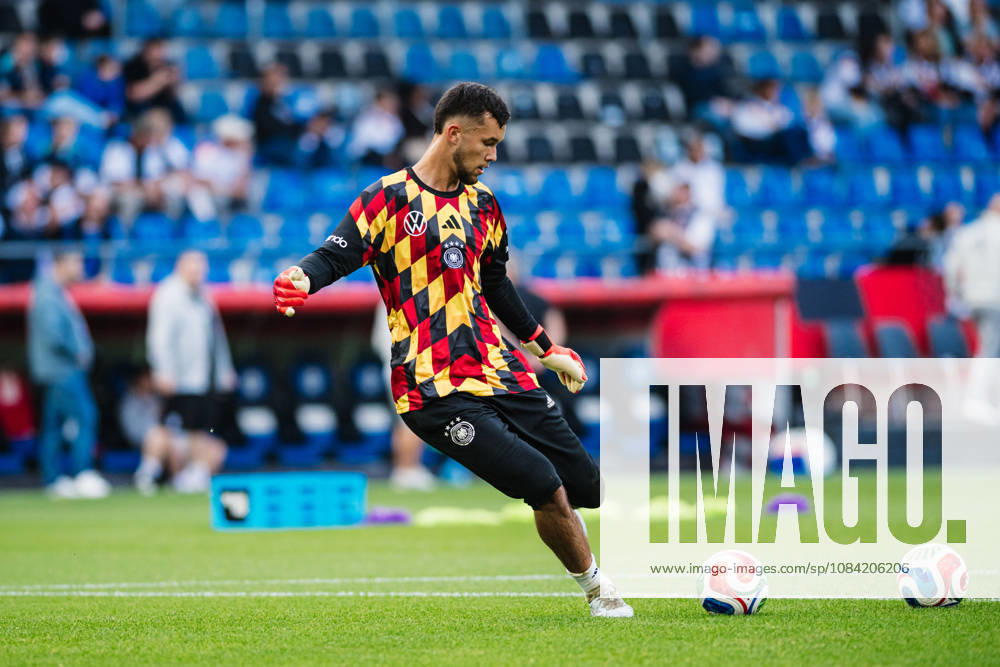 U-21 European Championship Qualifier: Germany vs. Georgia, October 6, 2026; Mio Backhaus, Germany; Soccer; U-21 European Championship Qualifiers; Matchday 10: Germany vs. Georgia on October 6, 2026; Bielefeld DFB REGULATIONS PROHIBIT ANY USE OF PHOTOGRAPHS AS IMAGE SEQUENCES AND OR QUASI-VIDEO