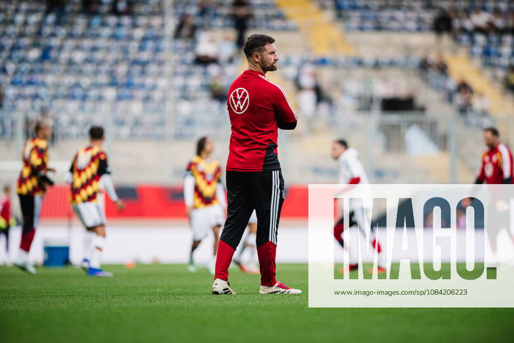 U-21 European Championship Qualifier: Germany vs. Georgia, October 6, 2026; Shkodran Mustafi; Soccer; U-21 European Championship Qualifier; Matchday 10: Germany vs. Georgia on October 6, 2026; Bielefeld DFB REGULATIONS PROHIBIT ANY USE OF PHOTOGRAPHS AS IMAGE SEQUENCES AND OR QUASI-VIDEO