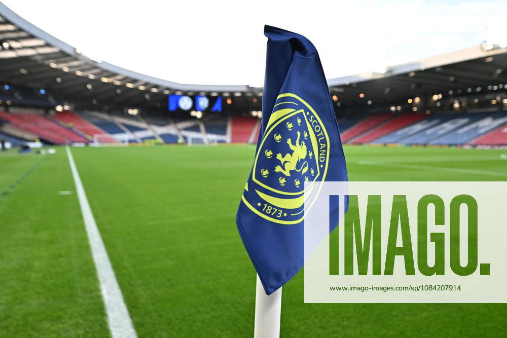 Scotland v Slovenia UEFA Nations League General view of the corner flag pre-match during the UEFA Nations League match at Barclays Hampden, Glasgow 06 10 2026 UK Newspapers OUT