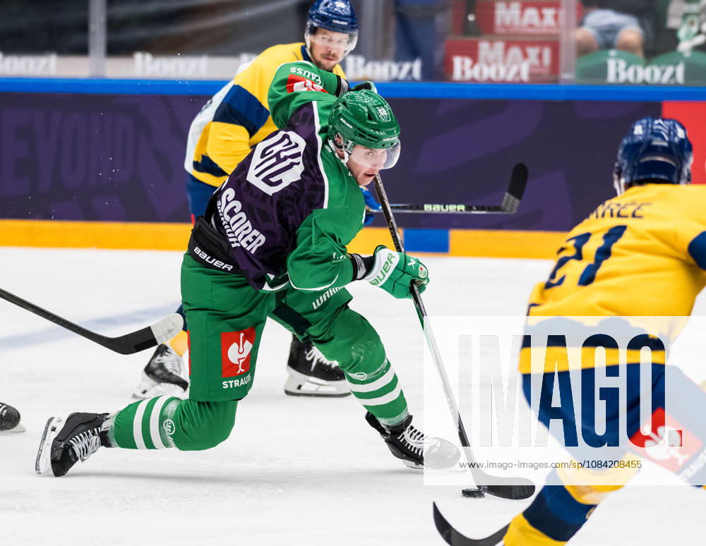 Lubos Horky of Rögle during the CHL game between Rögle and Davos on October 6, 2026 in Ängelholm. Photo by Niclas Jönsson, BILDBYRAN COP 273 NO0449. ice hockey, CHL, Champions Hockey League, Rögle, Davos, Rögle BBENG, ice hockey, CHL, Champions Hockey League, Rögle, Davos, Rögle BBENG