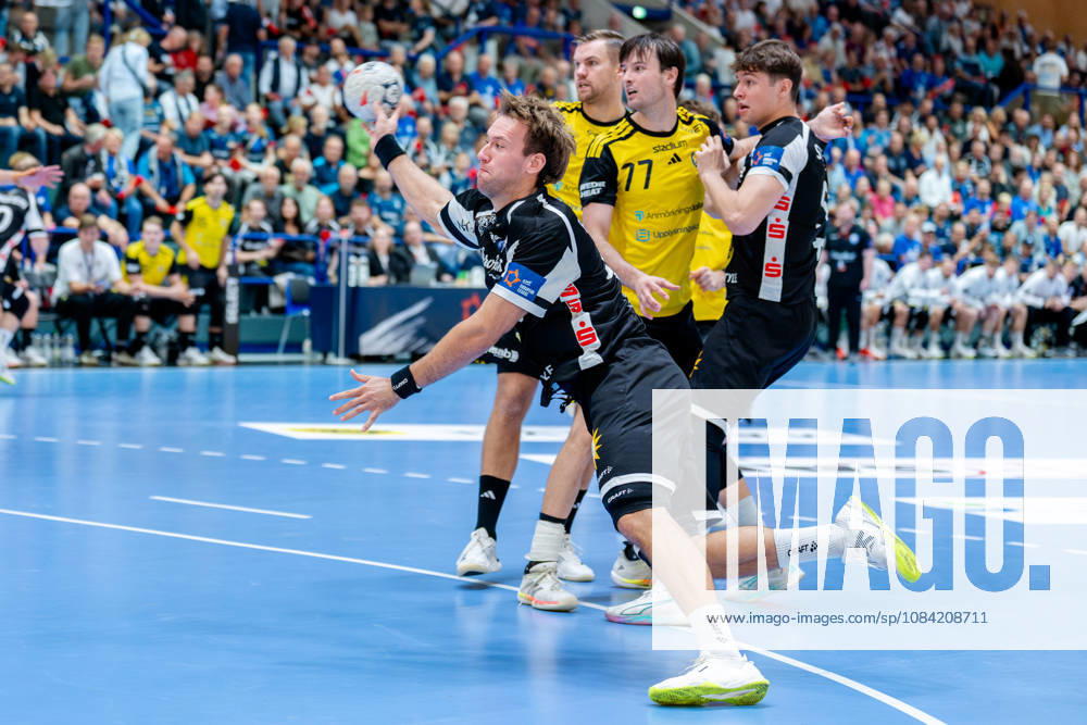Solingen, October 6, 2026, Handball, Men s, EHF, European League, Group Stage, Matchday 2, 2026–2027, Bergischer HC vs. IK Sävehof, Tom Bergner (Bergischer HC), 28 shots on goal