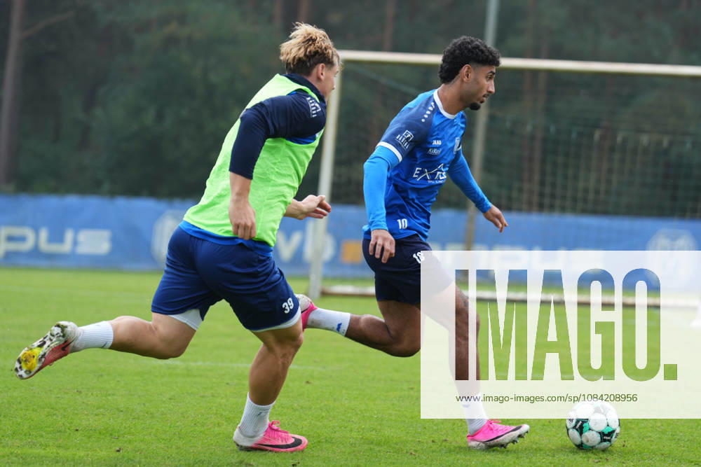 German Soccer, Training Session, 3rd Division, 2026–2027 Season, NVB Campus, SV Meppen, Tuesday, October 6, 2026, Morning Training Session: Kasra Ghawilu, SV Meppen, 10 on the ball