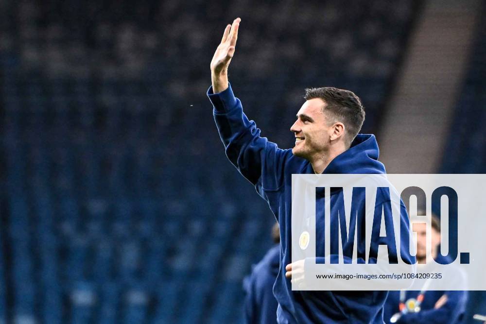 Scotland v Slovenia UEFA Nations League Andrew Robertson of Scotland arrives during the UEFA Nations League match at Barclays Hampden, Glasgow 06 10 2026 UK Newspapers OUT