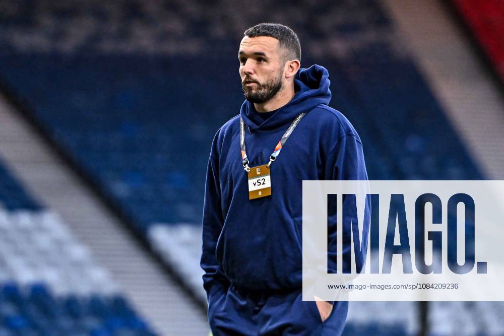 Scotland v Slovenia UEFA Nations League John McGinn of Scotland arrives during the UEFA Nations League match at Barclays Hampden, Glasgow 06 10 2026 UK Newspapers OUT