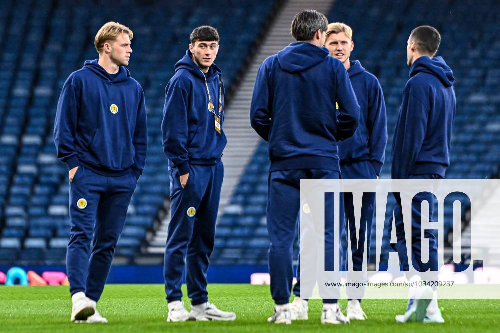 Scotland v Slovenia UEFA Nations League Players of Scotland arrive during the UEFA Nations League match at Barclays Hampden, Glasgow 06 10 2026 UK Newspapers OUT