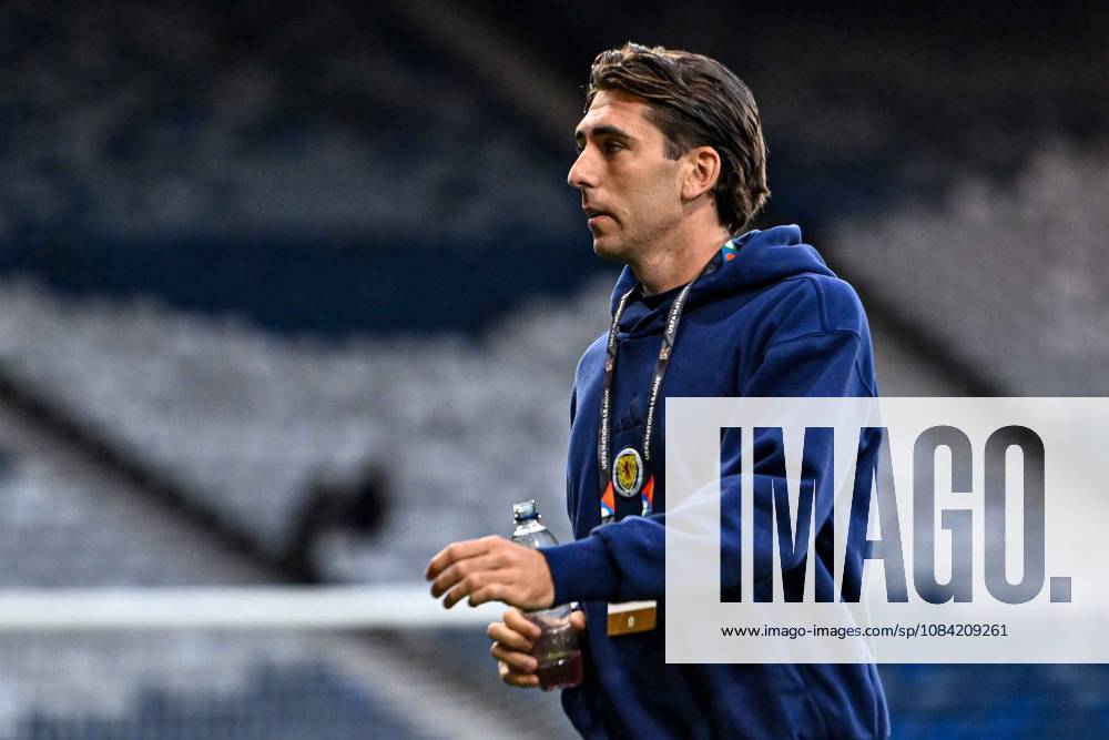 Scotland v Slovenia UEFA Nations League Luis Binks of Scotland arrives during the UEFA Nations League match at Barclays Hampden, Glasgow 06 10 2026 UK Newspapers OUT