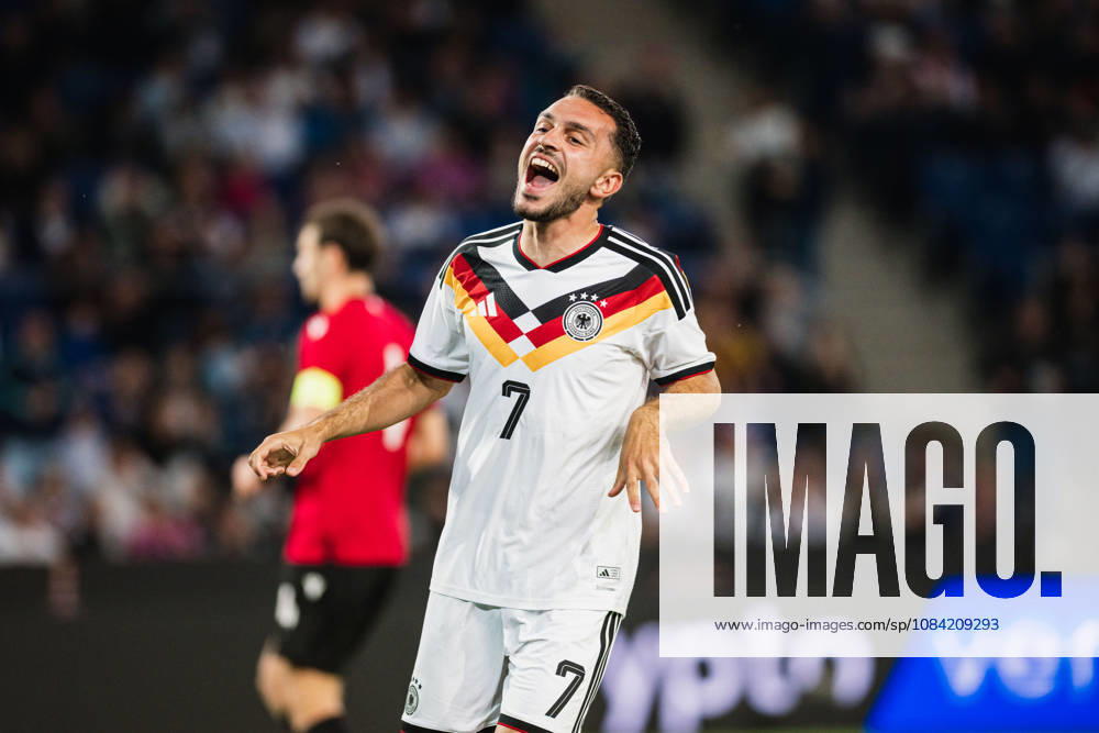 U-21 European Championship Qualifier: Germany vs. Georgia, October 6, 2026; Arijon Ibrahimovic (Germany), 7, is frustrated; Soccer, U-21 European Championship Qualifier, Matchday 10: Germany vs. Georgia on October 6, 2026, Bielefeld DFB REGULATIONS PROHIBIT ANY USE OF PHOTOGRAPHS AS IMAGE SEQUENCES AND OR QUASI-VIDEO