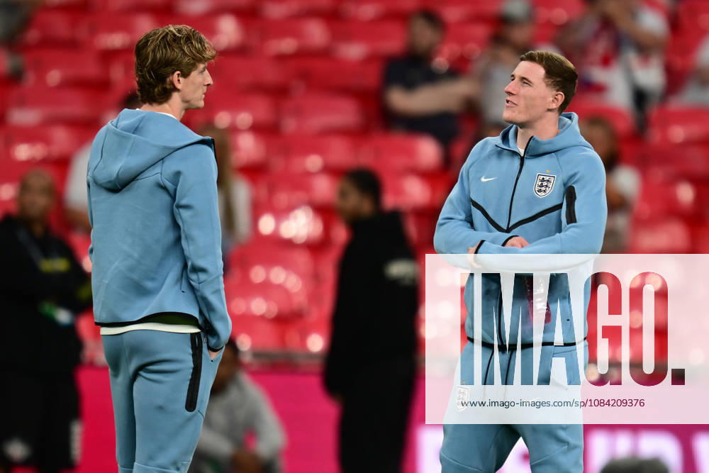 England v Czechia, UEFA Nations League England forward Anthony Gordon (11) and England midfielder Elliott Anderson (8) during the UEFA Nations League match between England and Czechia at Wembley Stadium, London, UK on 6 October 2026. London Wembley Stadium Greater London UK Editorial use only ,