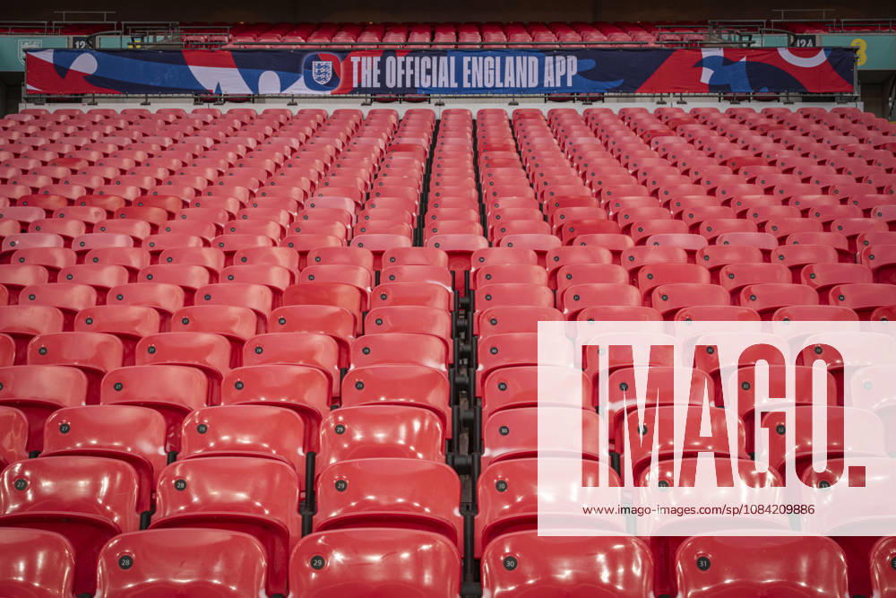 6th October 2026; Wembley Stadium, London, England; UEFA Nations League Football, England versus Czech Republic; A general view of Wembley Stadium showing the empty seats in the stand GodfreyxPitt
