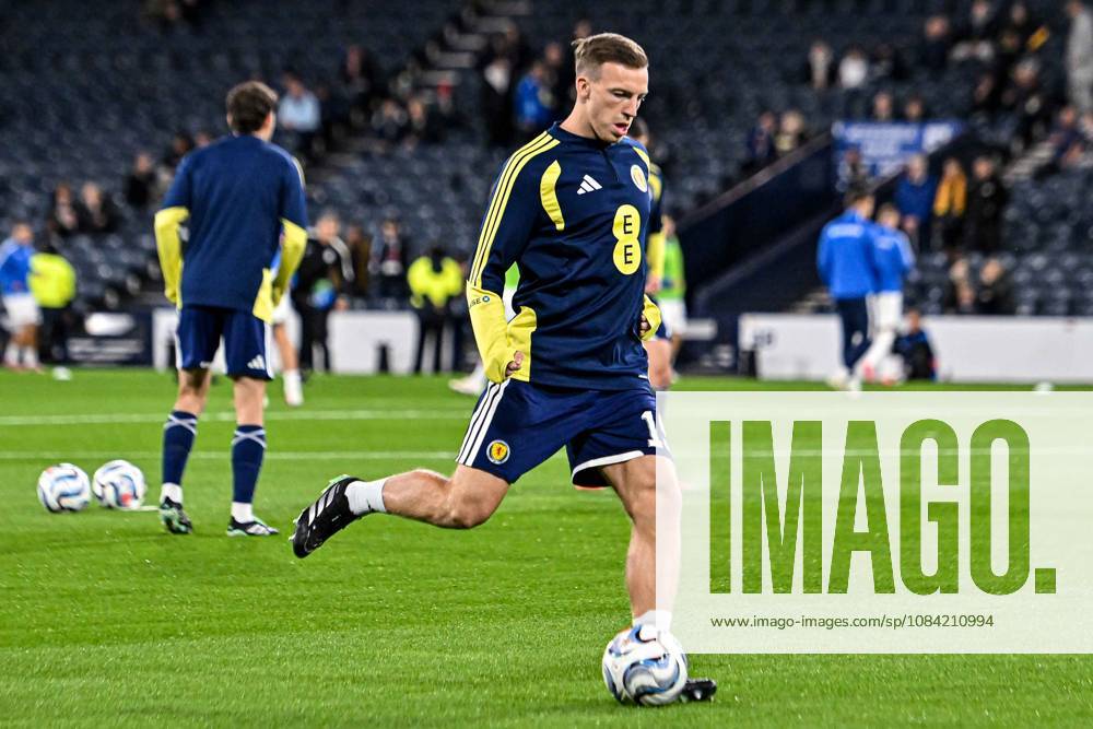 Scotland v Slovenia UEFA Nations League Lewis Ferguson of Scotland warms up during the UEFA Nations League match at Barclays Hampden, Glasgow 06 10 2026 UK Newspapers OUT