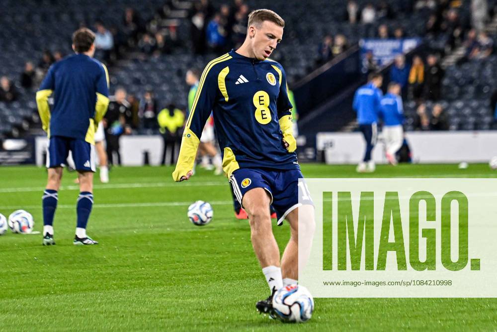 Scotland v Slovenia UEFA Nations League Lewis Ferguson of Scotland warms up during the UEFA Nations League match at Barclays Hampden, Glasgow 06 10 2026 UK Newspapers OUT