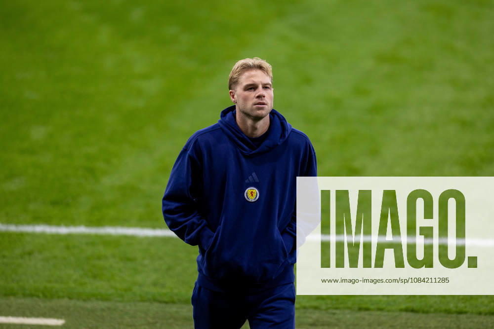 6th October 2026; Hampden Park, Glasgow, Scotland; UEFA Nations League Football, Scotland versus Slovenia; Stephen Welsh of Scotland VagelisxGeorgariou