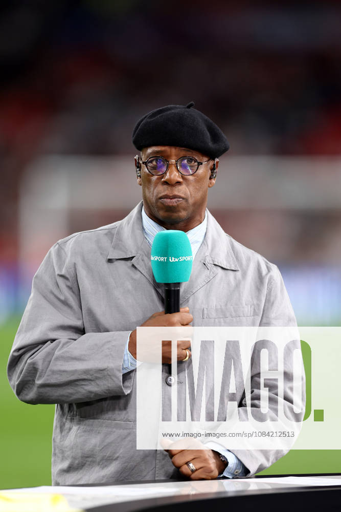 England gegen Tschechien, 6. Oktober 2026, Wembley, UEFA Nations League: England gegen Tschechien – Ian Wright im Einsatz für ITV. Foto: Jacques Feeney, Offside, London, Großbritannien