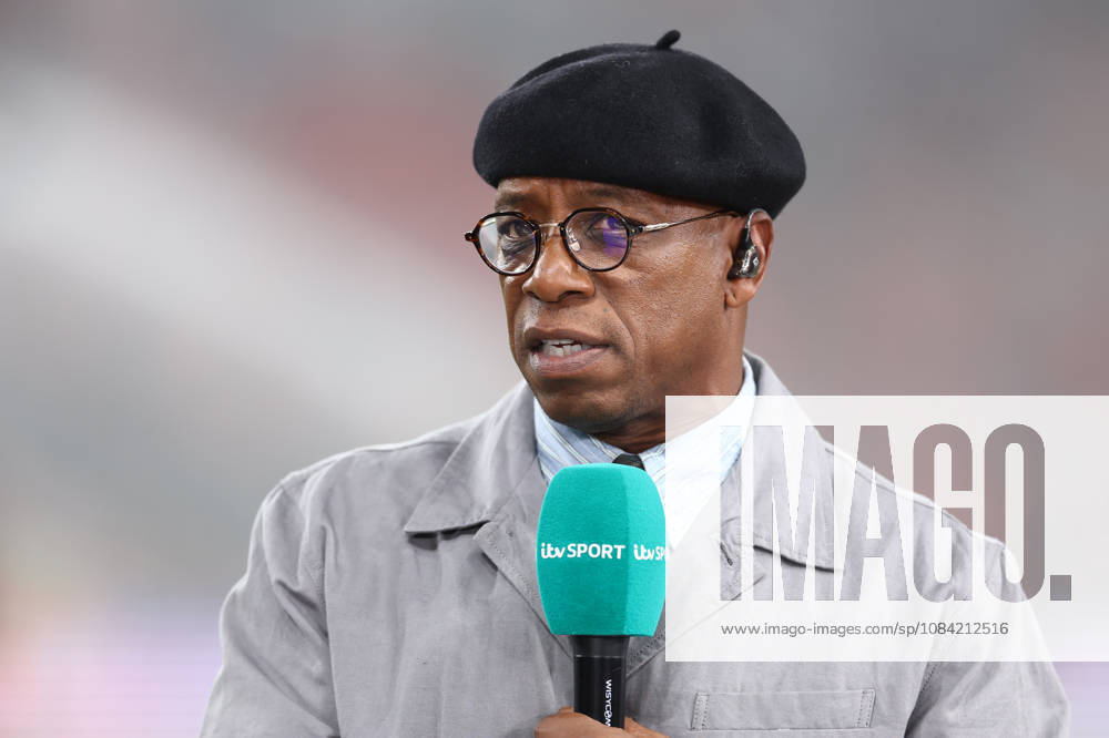 England gegen Tschechien, 6. Oktober 2026, Wembley, UEFA Nations League: England gegen Tschechien – Ian Wright im Einsatz für ITV. Foto: Jacques Feeney, Offside, London, Großbritannien