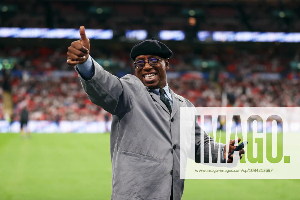 England gegen Tschechien, 6. Oktober 2026, Wembley, UEFA Nations League: England gegen Tschechien – Ian Wright im Einsatz für ITV. Foto: Jacques Feeney, Offside, London, Großbritannien