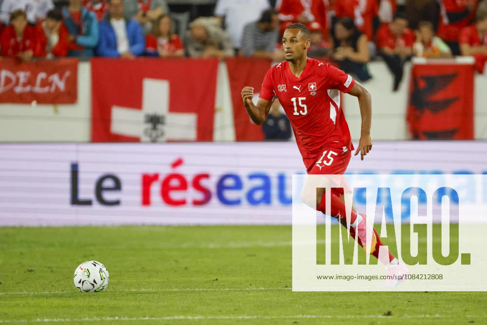 Djibril Sow Switzerland, 15 on the Ball, Switzerland, UEFA, Nations League, Matchday 4, Switzerland vs. North Macedonia, October 6, 2026, Swissporarena, Lucerne, Switzerland