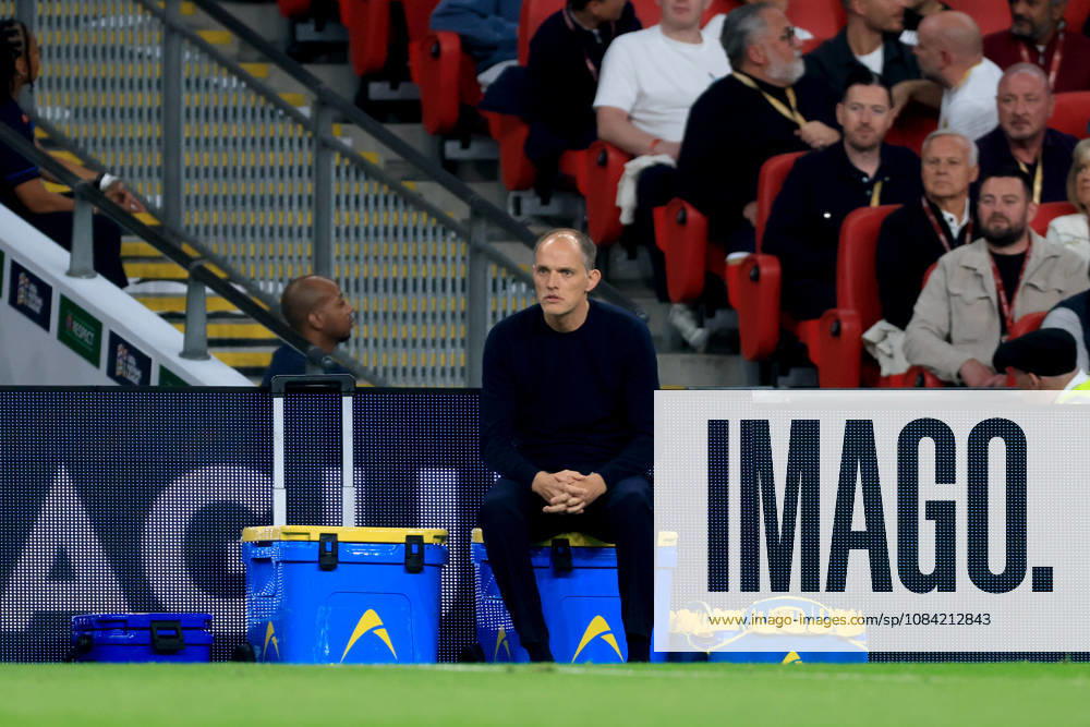 England v Czechia - UEFA Nations League 2026 27 Group A3 MD4 Thomas Tuchel, Head coach of England on the side line during the UEFA Nations League 2026 27 group phase match between England and Czechia at Wembley Stadium on October 6, 2026 in London, England. London Wembley Stadium England United Kingdom