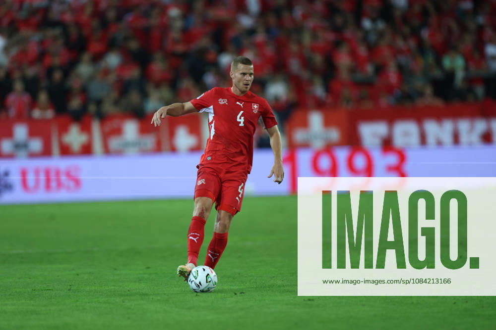 Nico Elvedi (4, Switzerland) during the UEFA Nations League match between Switzerland and North Macedonia at thermoplan arena on October 6, 2026 in Lucerne, Switzerland.