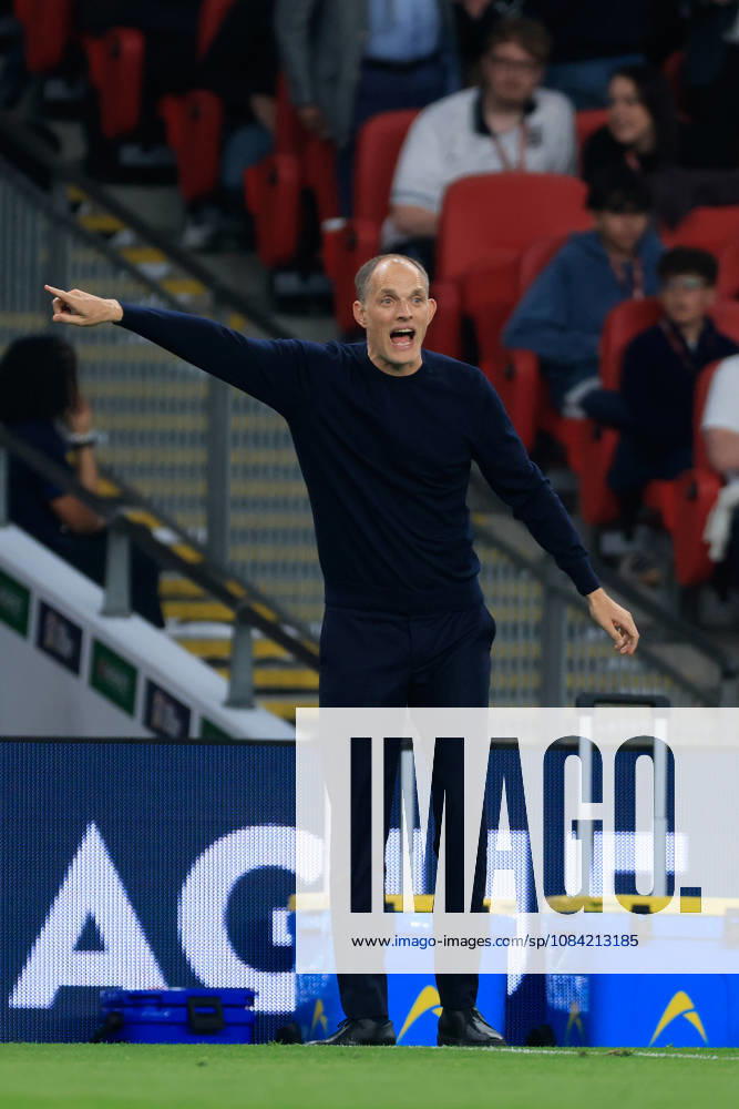 England v Czechia - UEFA Nations League 2026 27 Group A3 MD4 Thomas Tuchel, Head coach of England pointing on the side line during the UEFA Nations League 2026 27 group phase match between England and Czechia at Wembley Stadium on October 6, 2026 in London, England. London Wembley Stadium England United Kingdom