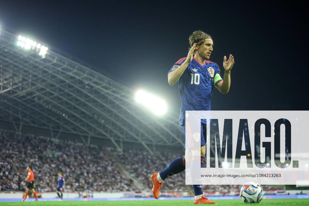 Croatia v Spain - UEFA Nations League 2026 27 Group A3 MD4 Luka Modric of Croatia during the UEFA Nations League 2026 27 group phase match between Croatia and Spain at Stadion Poljud on October 6, 2026 in Split, Croatia. SanjinxStrukic PIXSELL