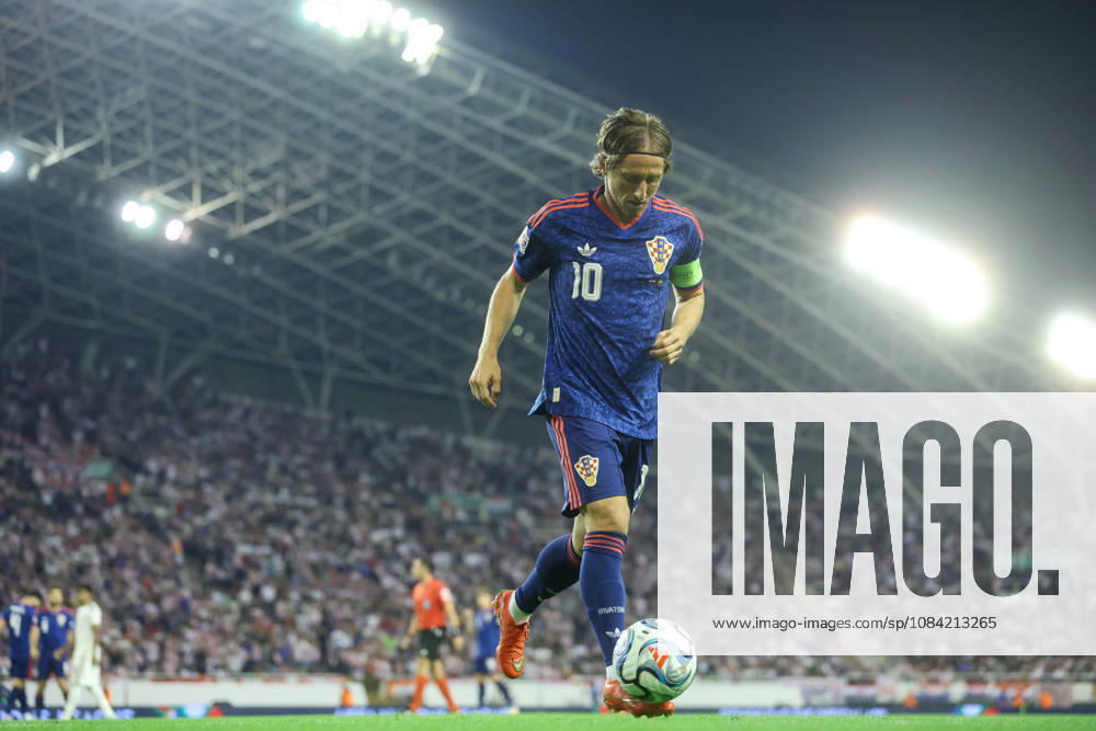 Croatia v Spain - UEFA Nations League 2026 27 Group A3 MD4 Luka Modric of Croatia controls the ball during the UEFA Nations League 2026 27 group phase match between Croatia and Spain at Stadion Poljud on October 6, 2026 in Split, Croatia. SanjinxStrukic PIXSELL