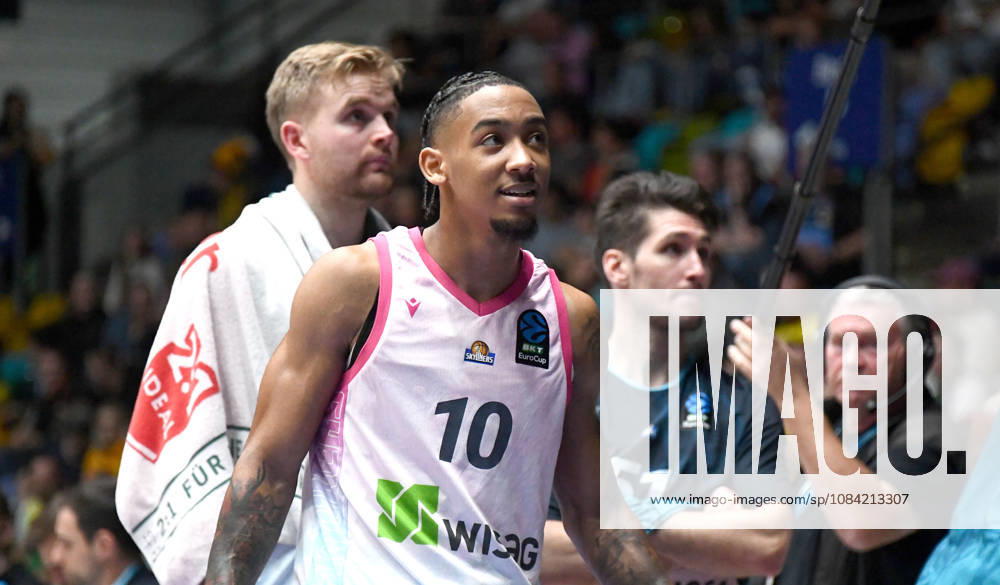 Basketball BKT Europe Cup, Skyliners Frankfurt vs. Siauliai Basketball, Judah Mintz, Fraport Skyliners Frankfurt, Facial Expressions, Body Language, Emotion, Frankfurt