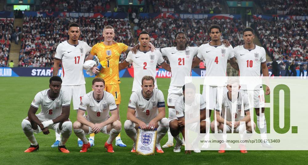 UEFA Nations League - England v Czechia LONDON, ENGLAND, OCTOBER 6: England team photo ahead of kick off during The UEFA Nations League match in Group A3 between England v Czechia at Wembley Stadium, London, England, on October 6. (Photo by Daniel Weir) London Wembley Stadium England