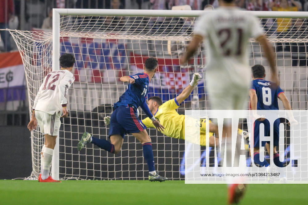 Croatia v Spain - UEFA Nations League 2026 27 Group A3 MD4 Ivan Perisic of Croatia scores a goal for 1:0 during the UEFA Nations League 2026 27 group phase match between Croatia and Spain at Stadion Poljud on October 6, 2026 in Split, Croatia. IgorxSoban PIXSELL